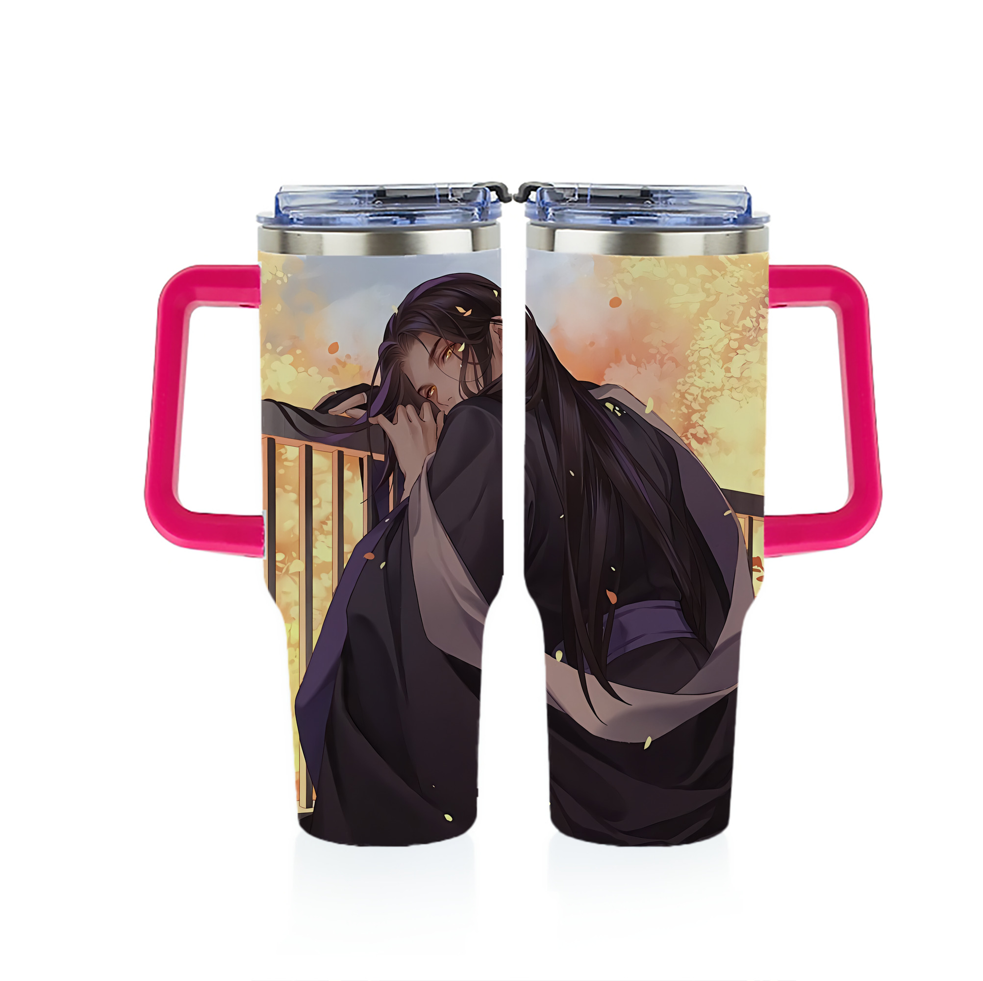 （画像用） 刀剣乱舞 Touken Ranbu 1200ｍLフルプリント車用タンブラー